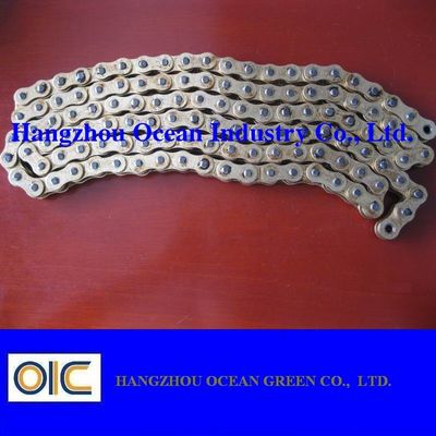 8000 Lbs Tensile Strength Motorcycle Chains 9.53 Mm Outer Width Lightweight and Durable Design 협력 업체
