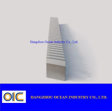 Black Oxide Gear Racks DIN 6 Accuracy and 1.0 Module for Industrial Applications 협력 업체