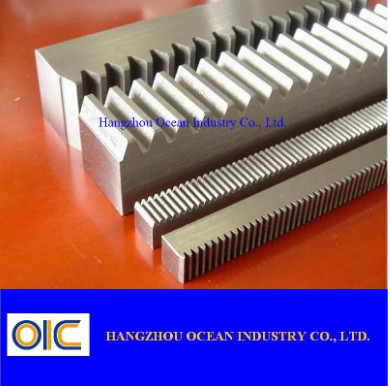 DIN 6 소음 없는 동작을 위한 블랙 옥시드 (black oxide) 를 가진 호브드 기어 래크 협력 업체