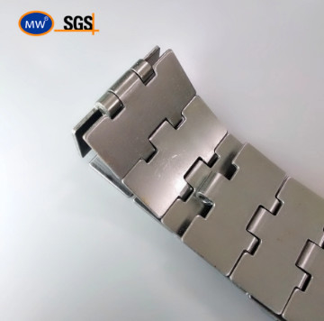 저렴한 스테인리스 스틸 CC13SB CC14SB CC16SB CC18SB CC24SB 평면 상단 체인 테이블 상단 컨베이어 체인 컨베이어 협력 업체