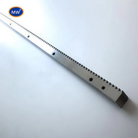 자연 검은 산화물 색상 직선 치아 1.0M 1000mm 슬라이딩 게이트 모터에 대한 랙 협력 업체